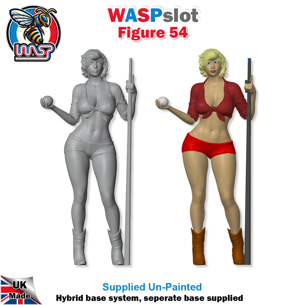 Figure Set 35 -  Couple playing pool