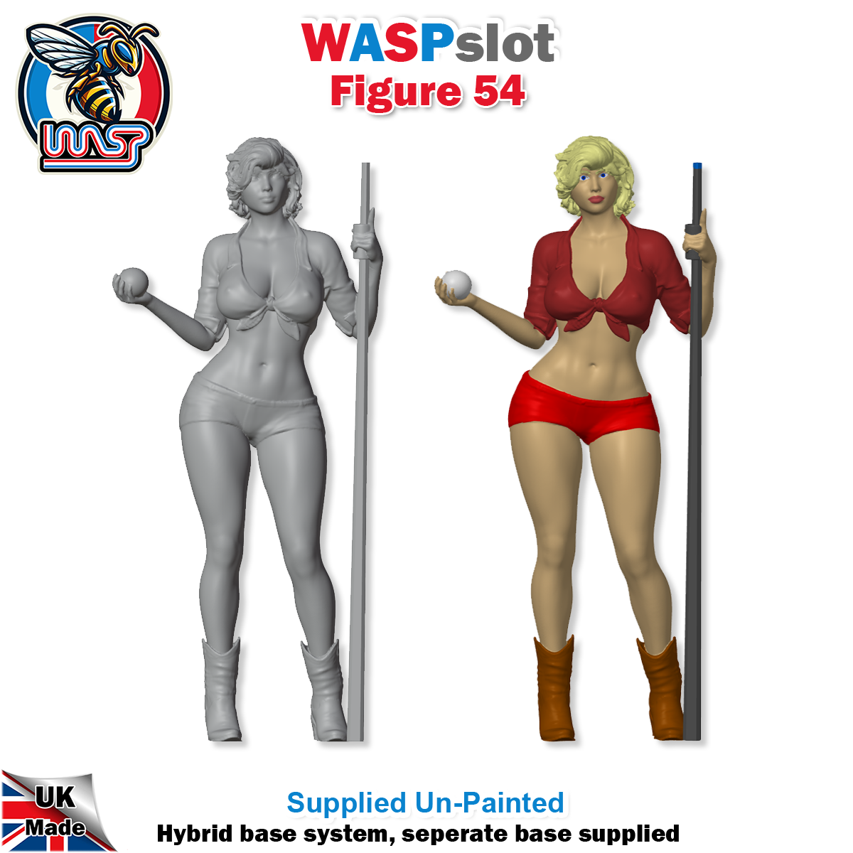 Figure Set 35 -  Couple playing pool