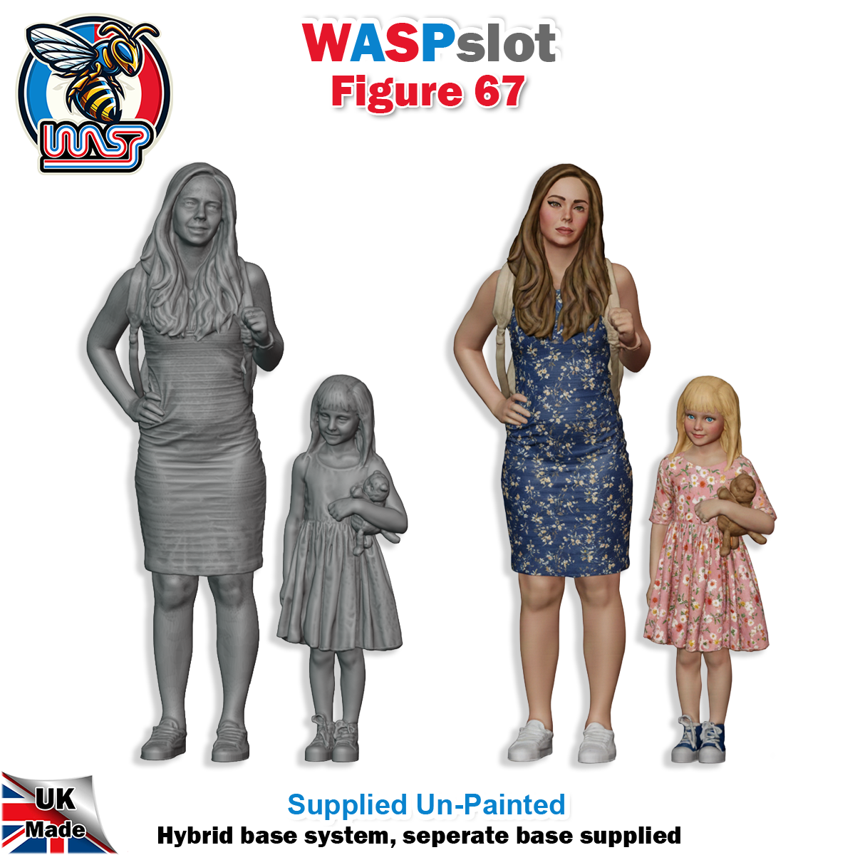 Figure Set 31 -  Man & Woman with children