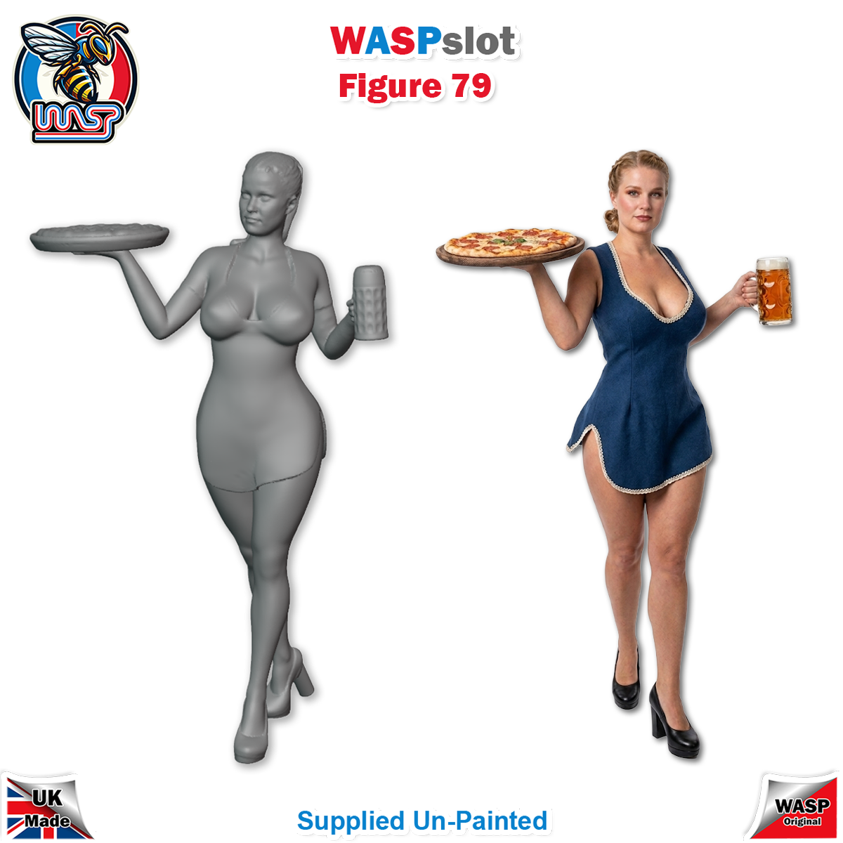 Figure Set 30 -  Ladies Serving
