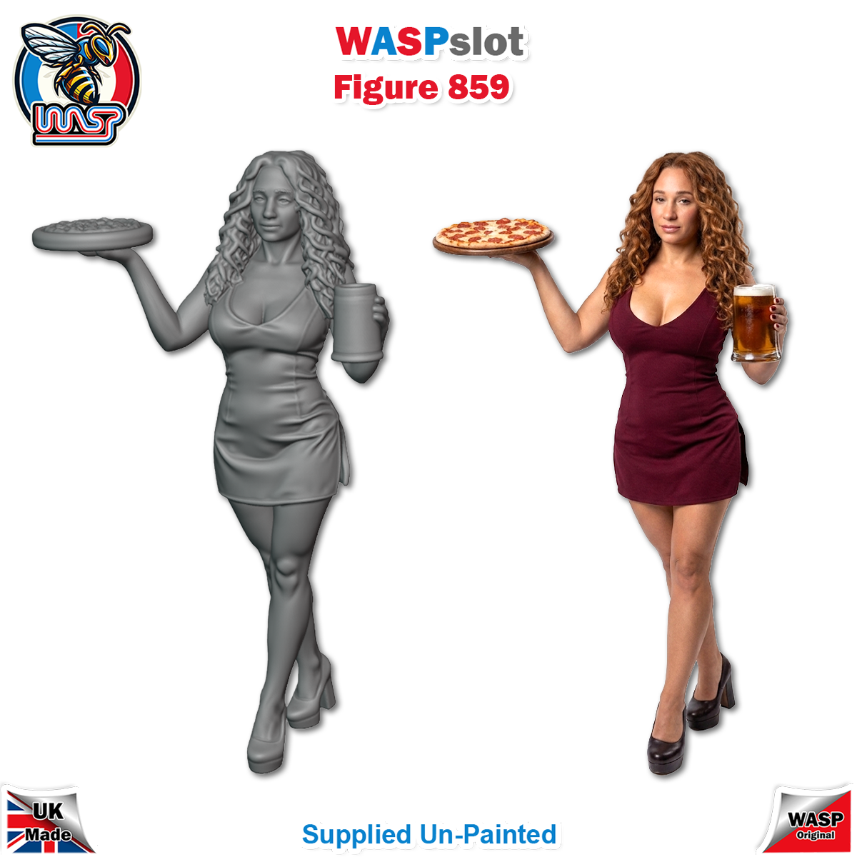 Figure Set 30 -  Ladies Serving