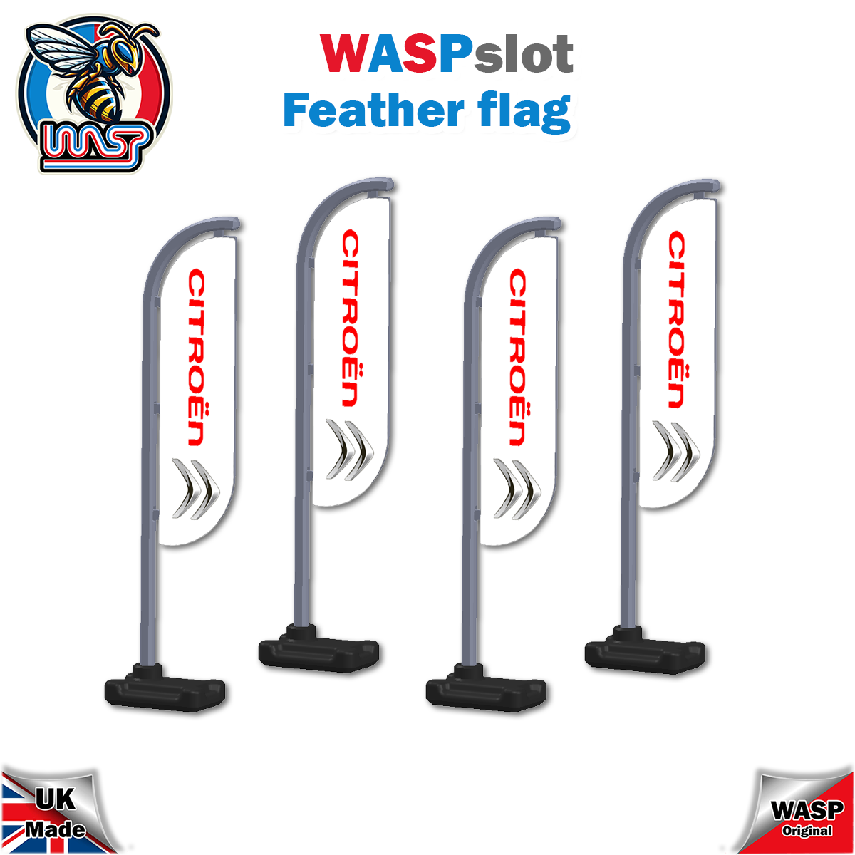 Feather flag sign