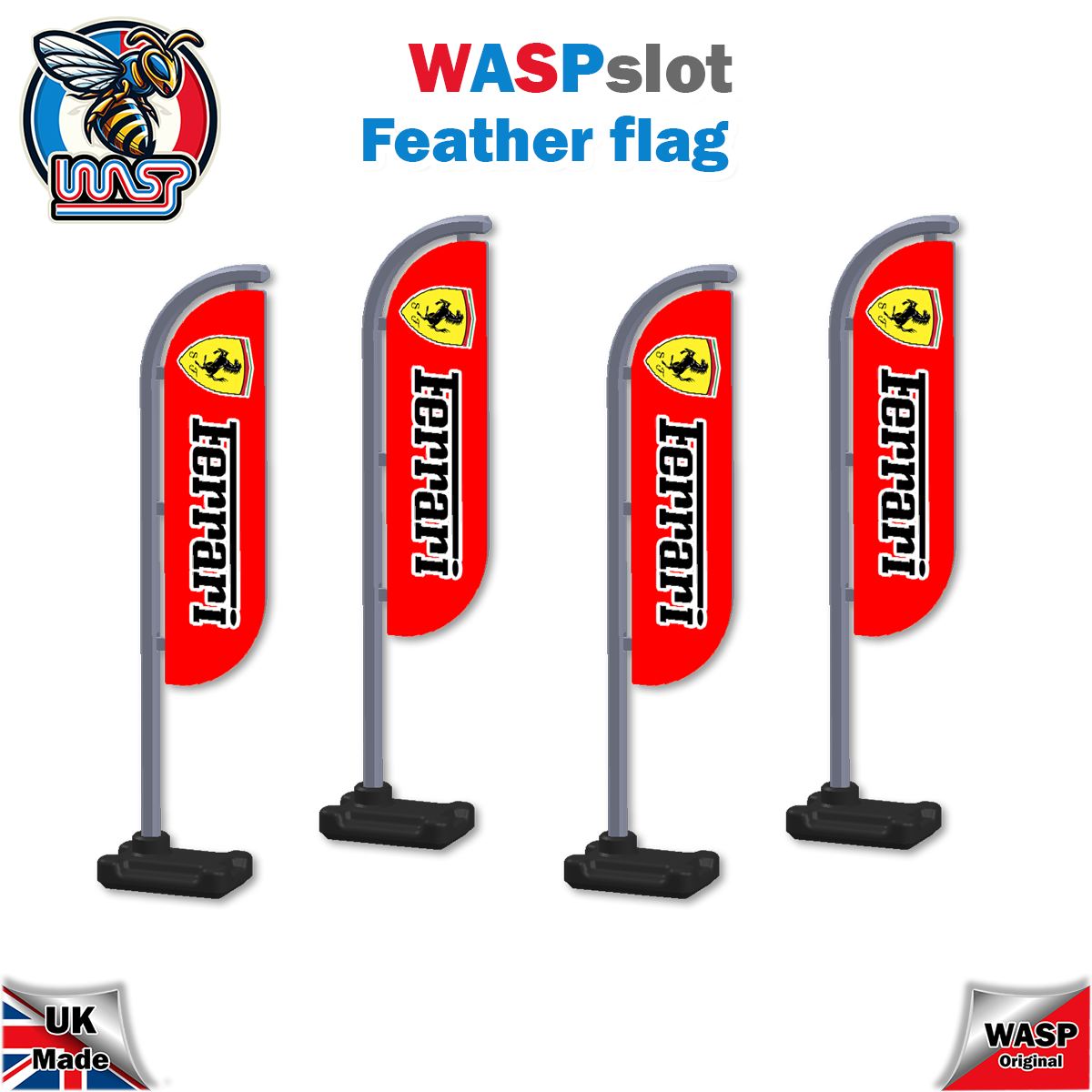 Feather flag sign