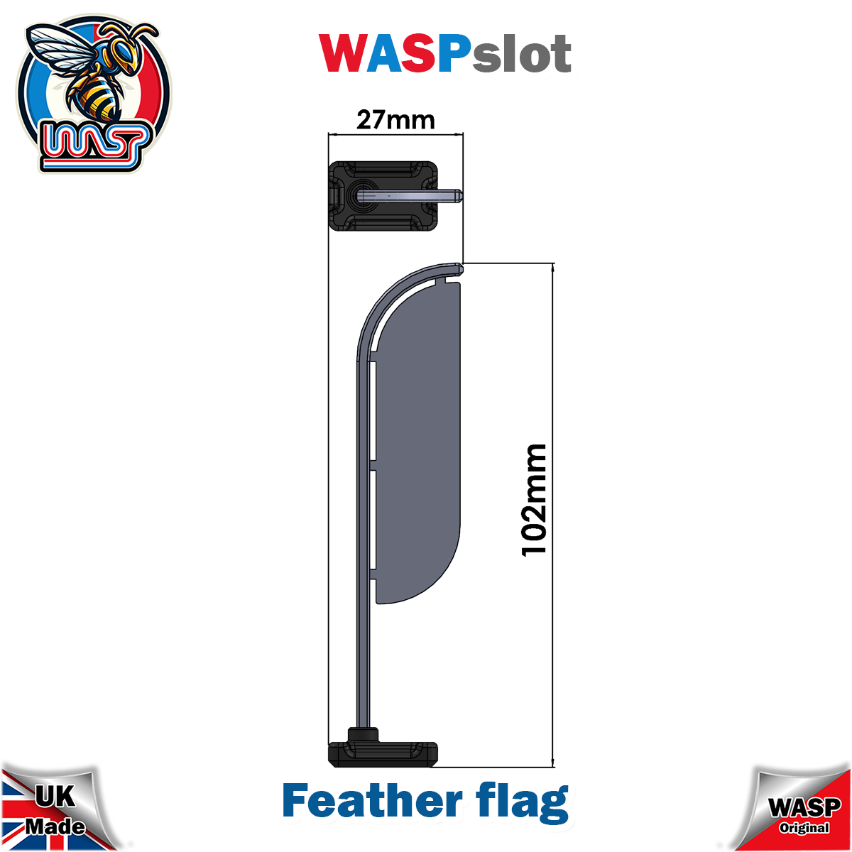 Feather flag sign