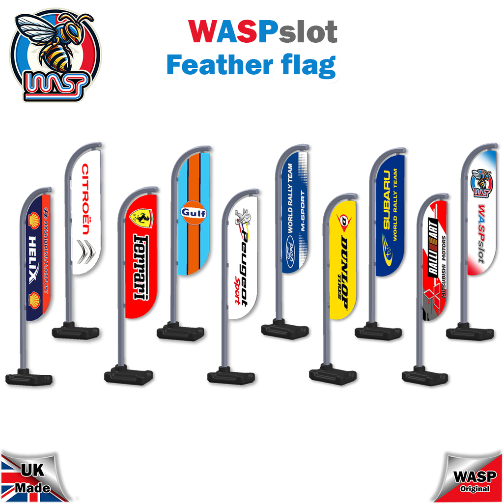 Feather flag sign