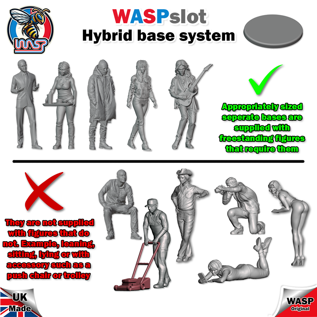 Figure Set 68 -  Men standing