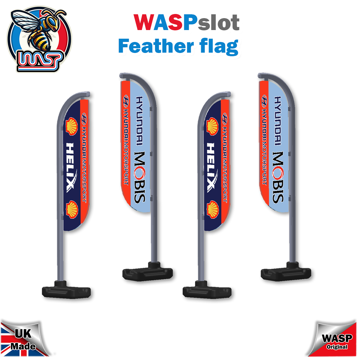 Feather flag sign