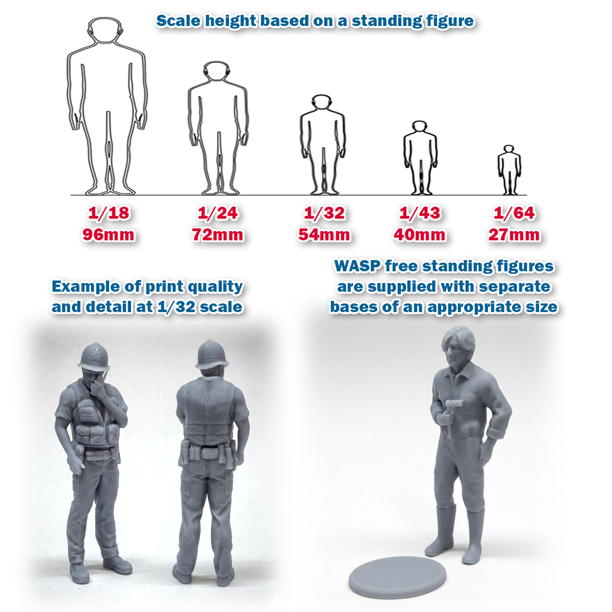Figure Set 68 -  Men standing