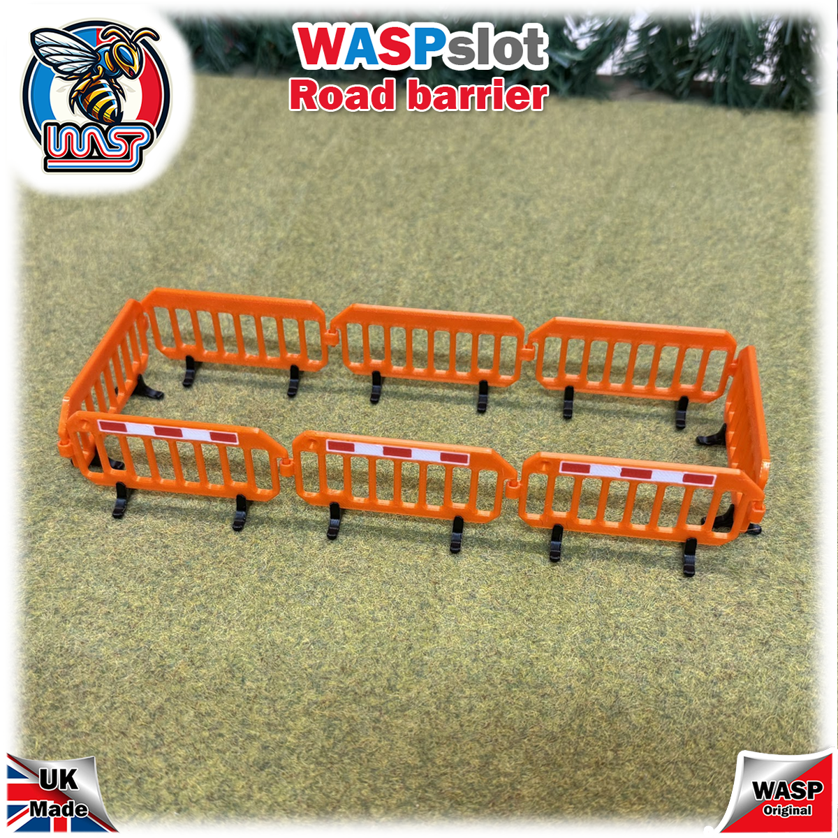 Road safety barrier, pack of 8
