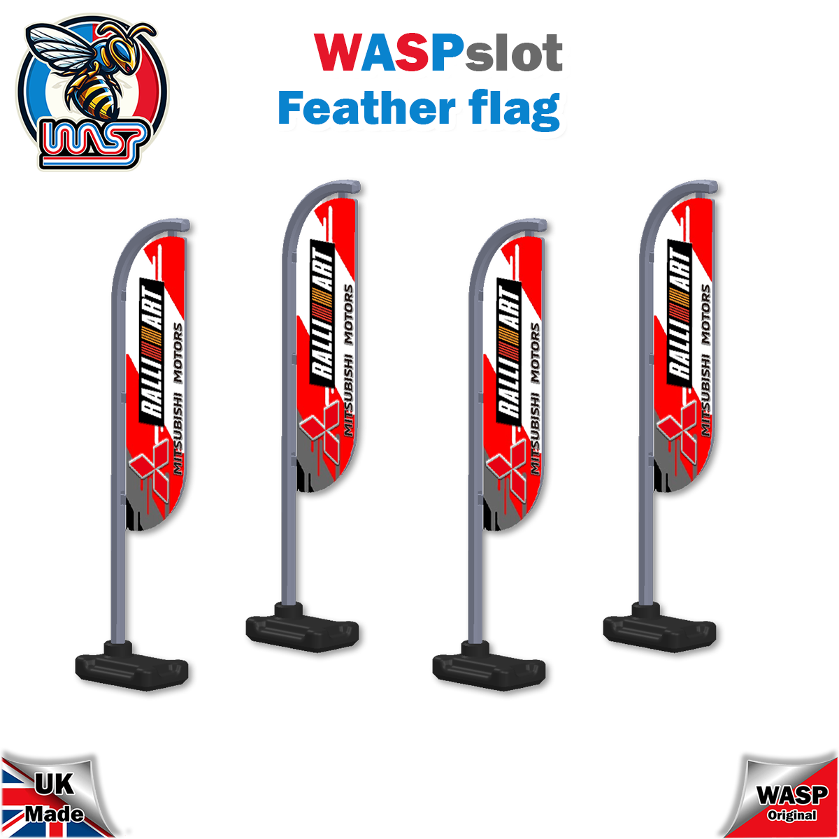 Feather flag sign