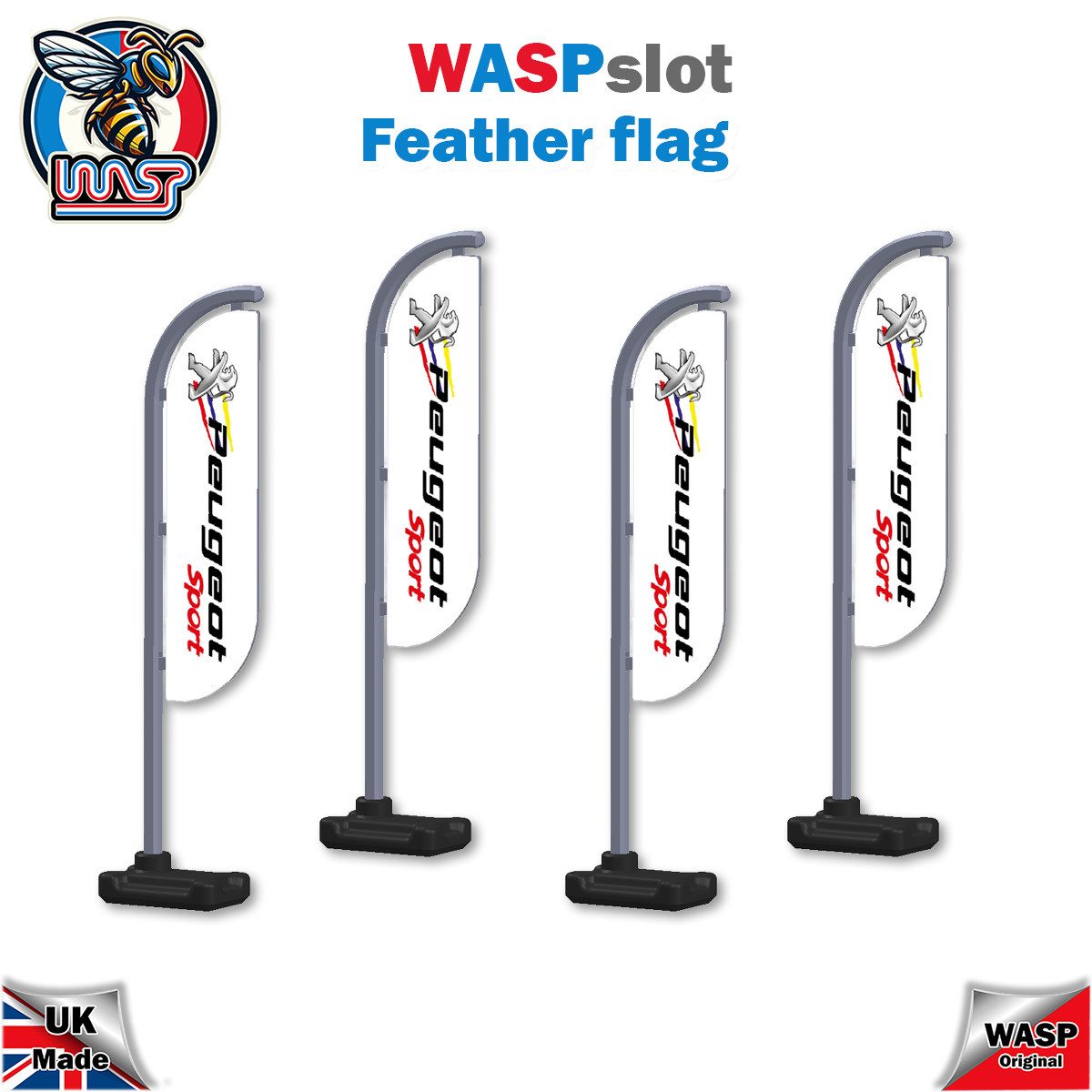 Feather flag sign