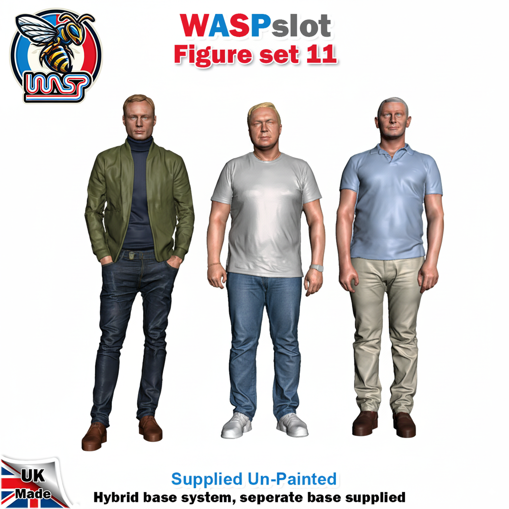 Figure Set 11 -  3 Men standing