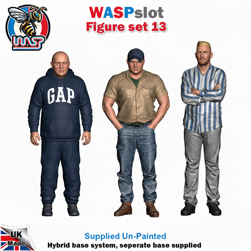 Figure Set 13 -  3 Men standing