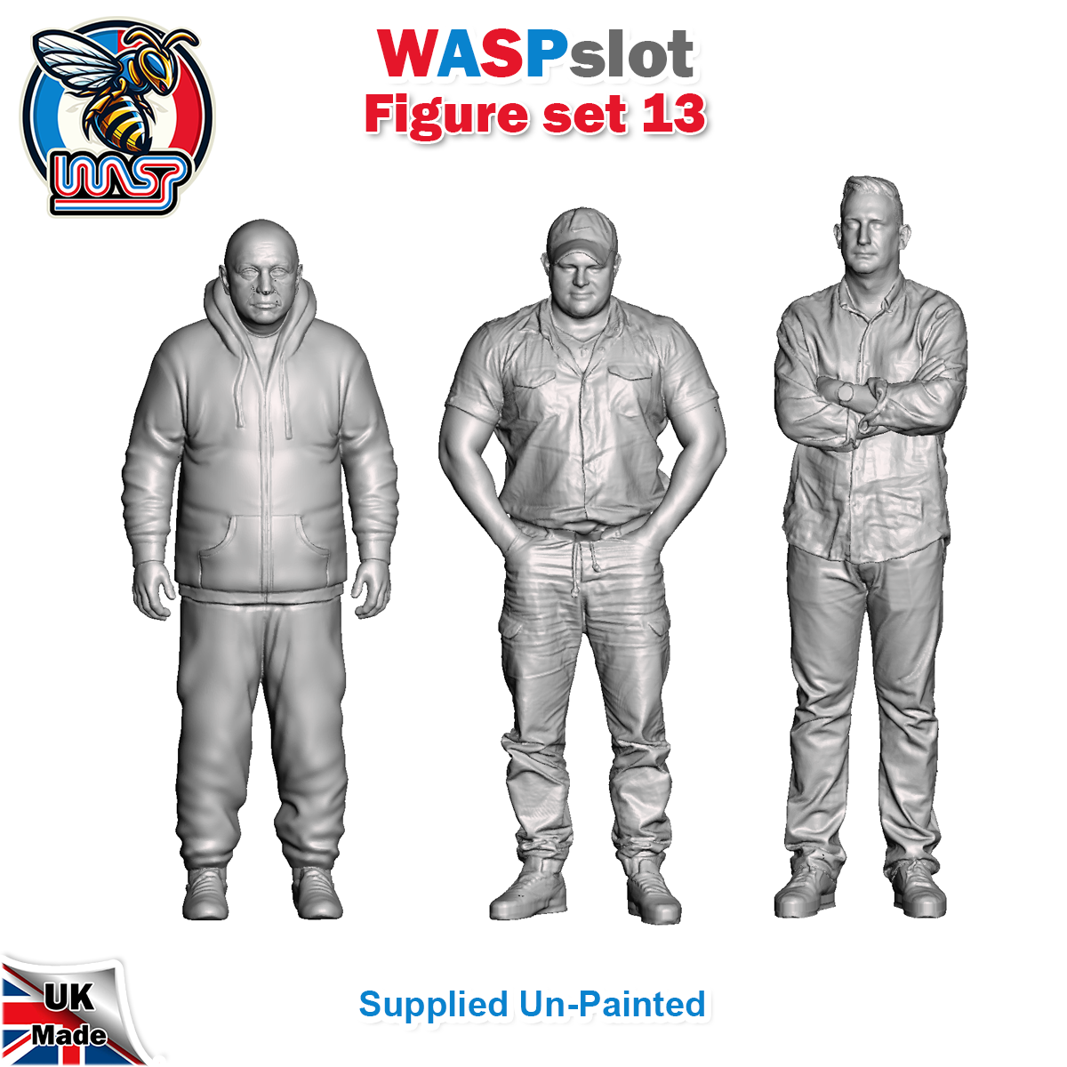 Figure Set 13 -  3 Men standing