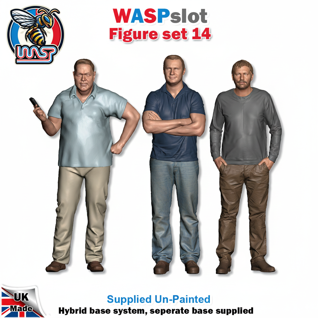 Figure Set 14 -  3 Men standing