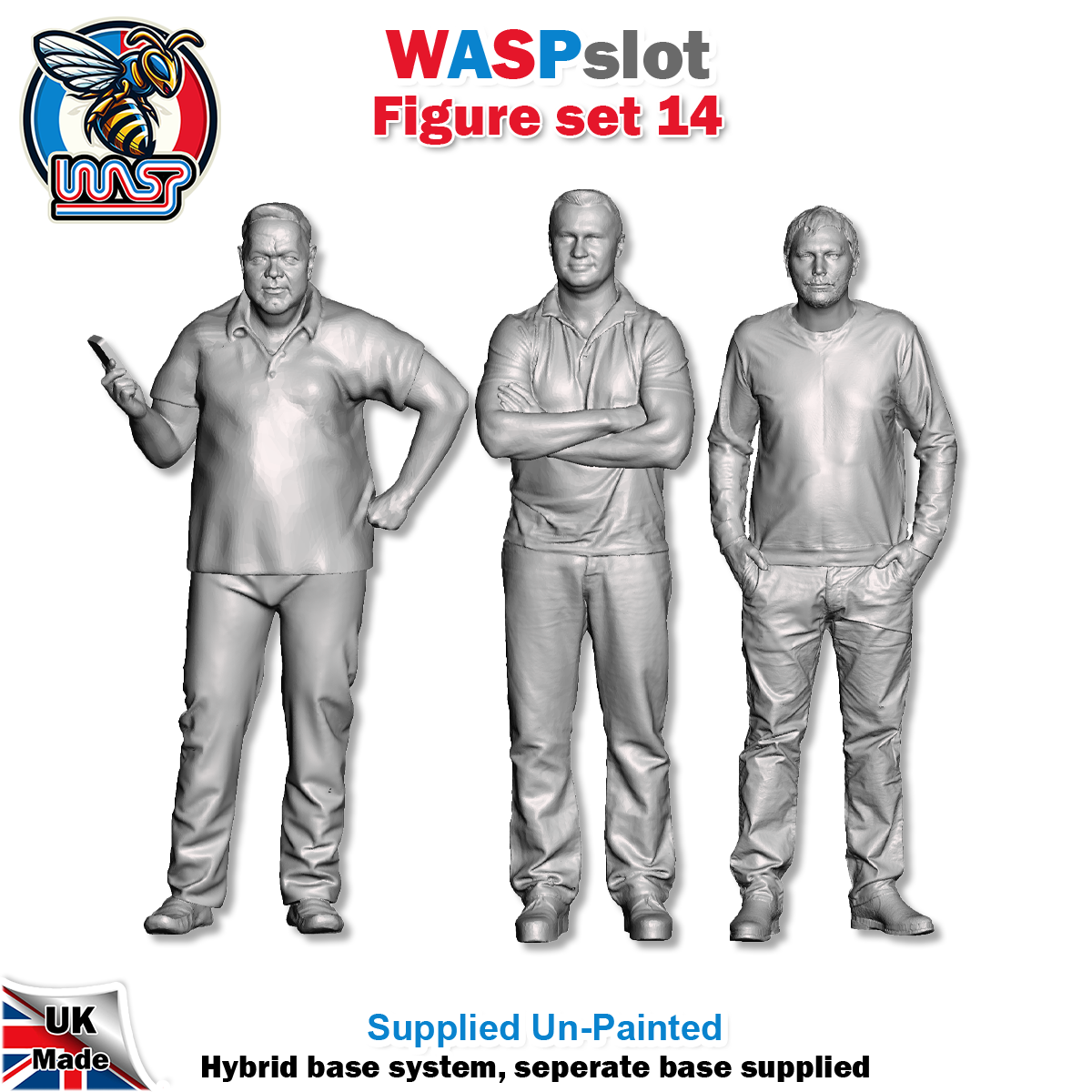 Figure Set 14 -  3 Men standing