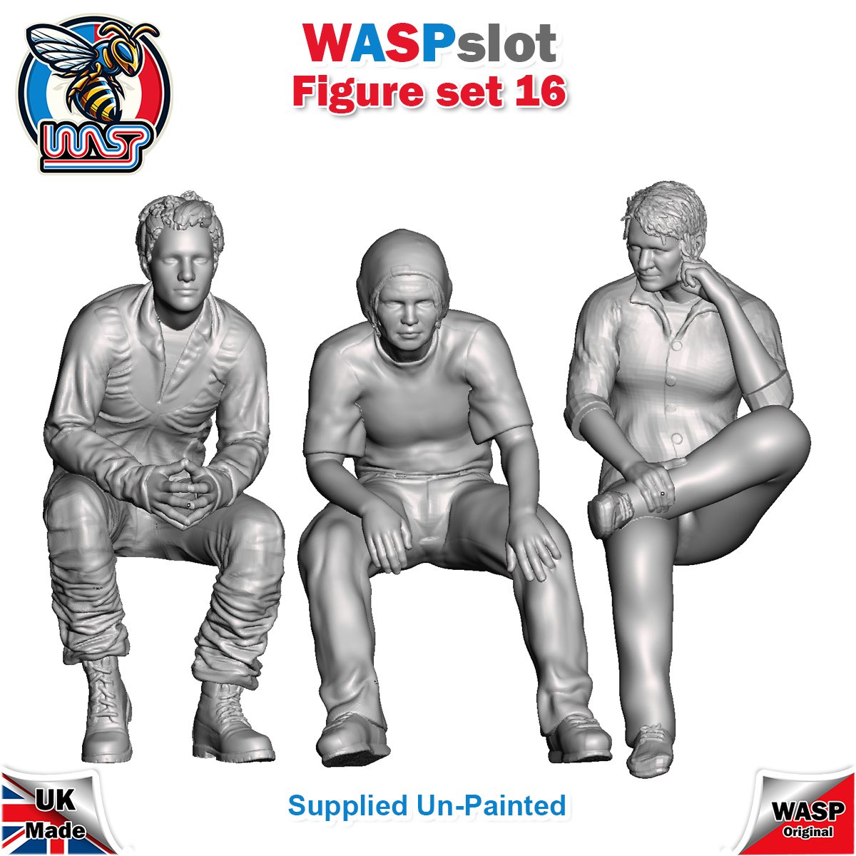 Figure Set 16 -  3 Men sitting