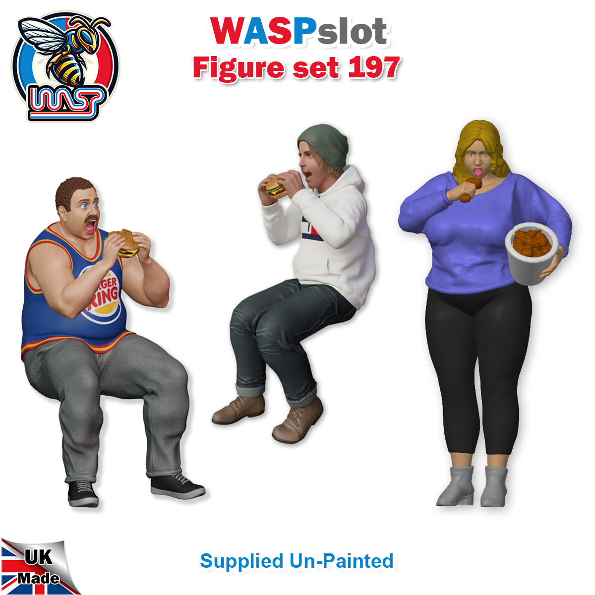 Figure Set 197 - People eating food