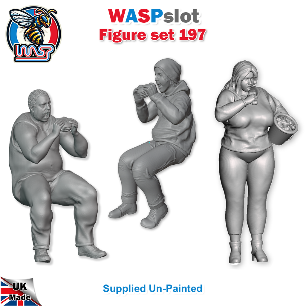 Figure Set 197 - People eating food