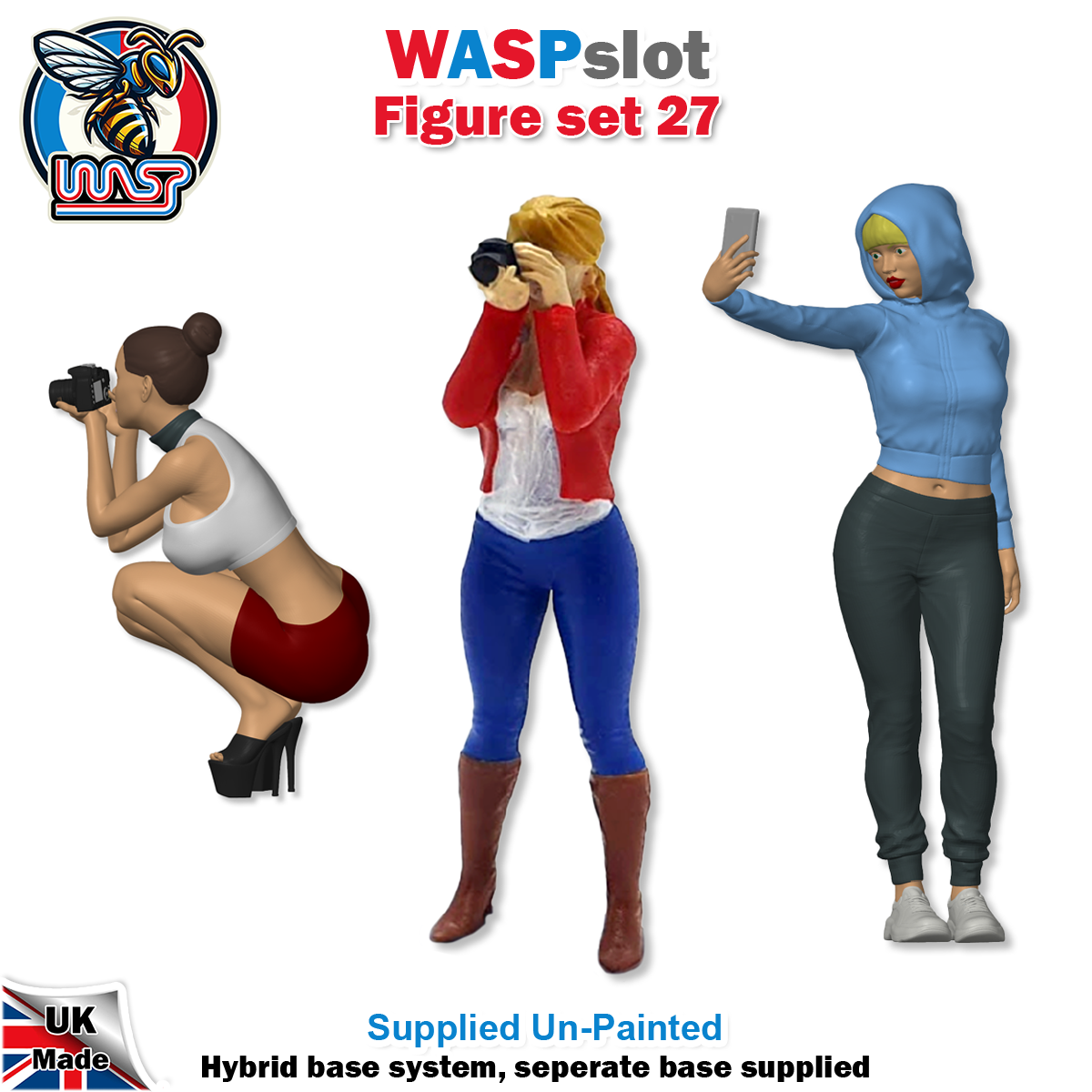 Figure Set 27 -  Ladies with cameras