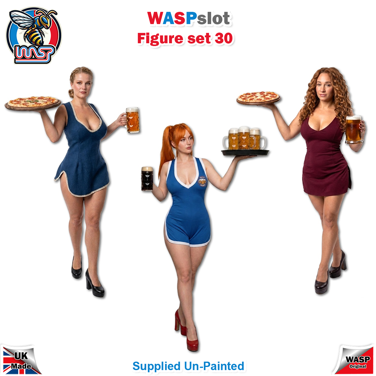 Figure Set 30 -  Ladies Serving