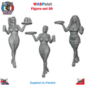 Figure Set 30 -  Ladies Serving