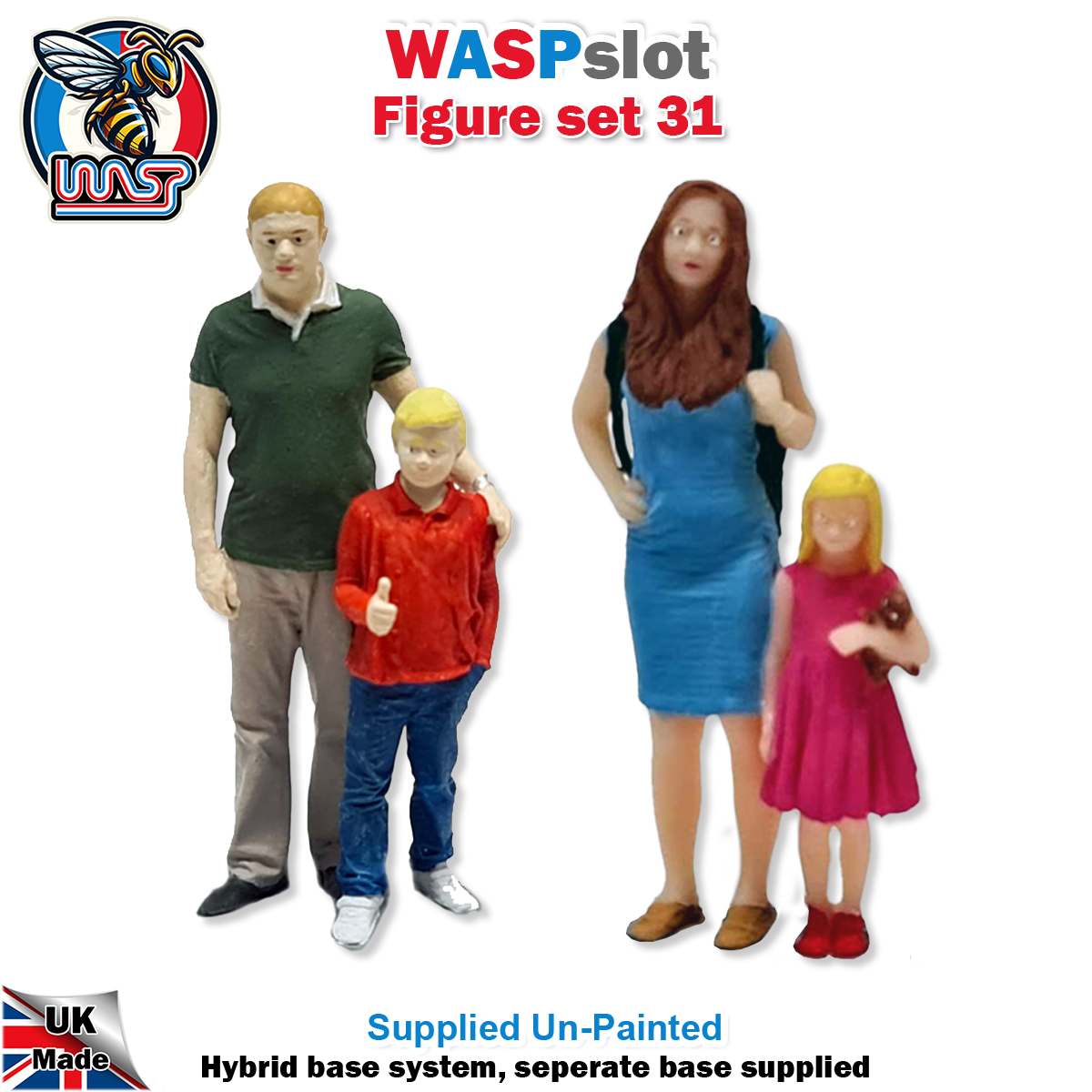 Figure Set 31 -  Man & Woman with children
