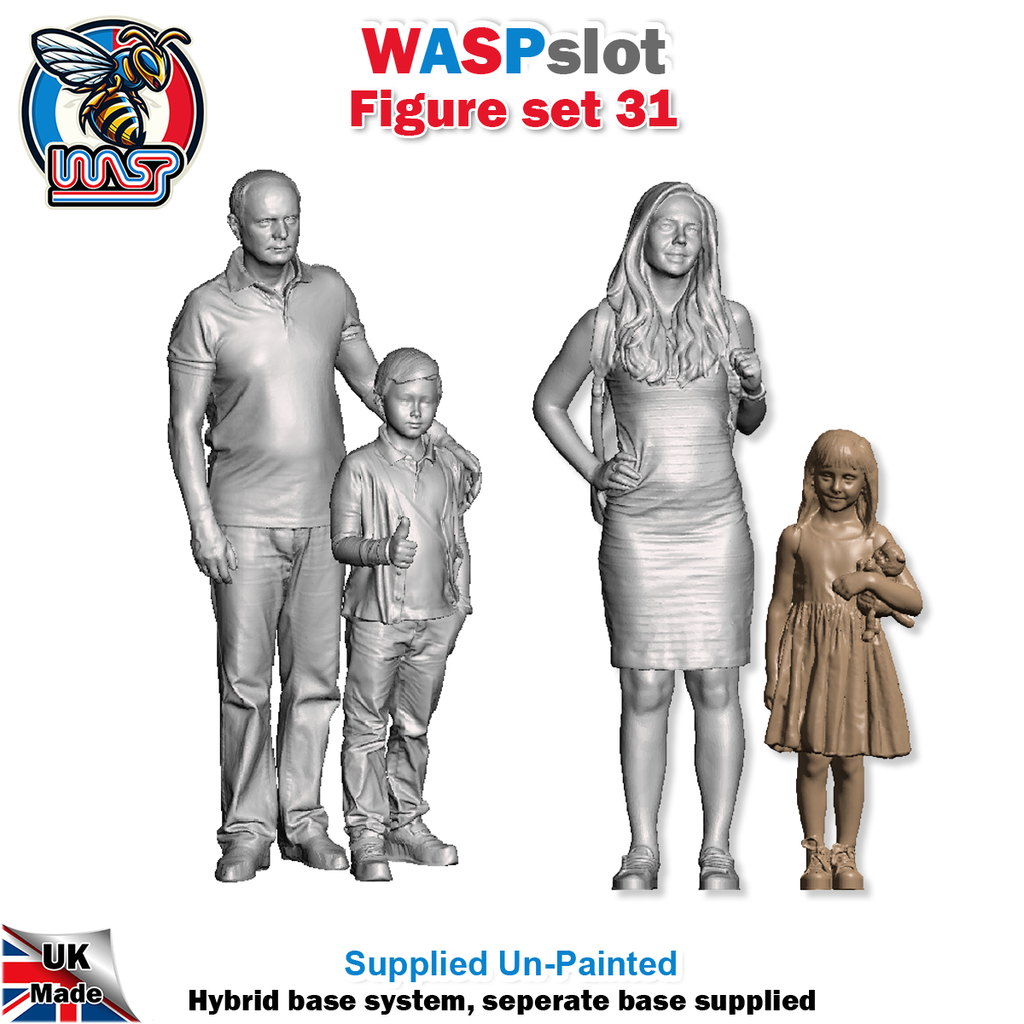 Figure Set 31 -  Man & Woman with children