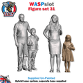 Figure Set 31 -  Man & Woman with children