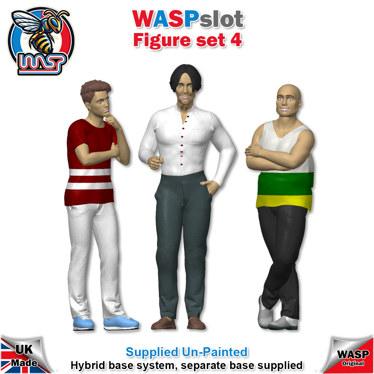 Figure Set 4 -  Men stood chatting