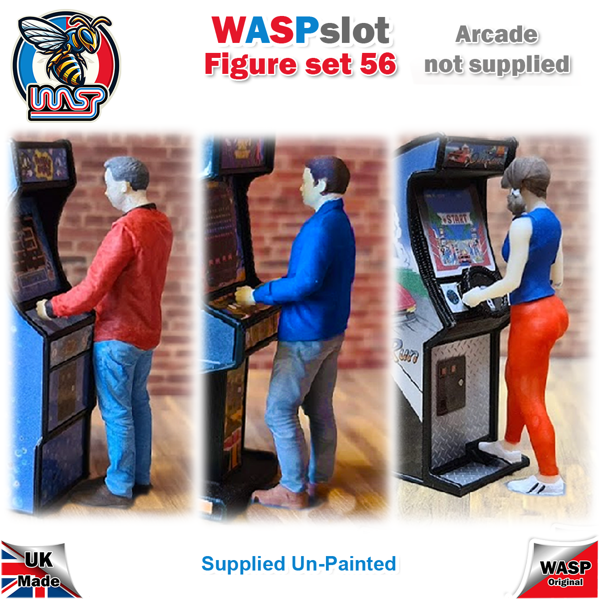 Figure Set 56 -  Arcade players
