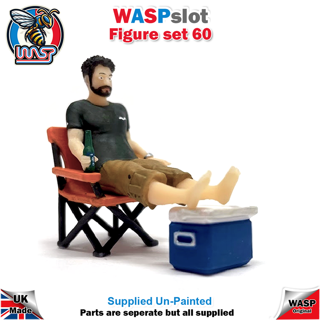Figure Set 60 -  Man on camping chair