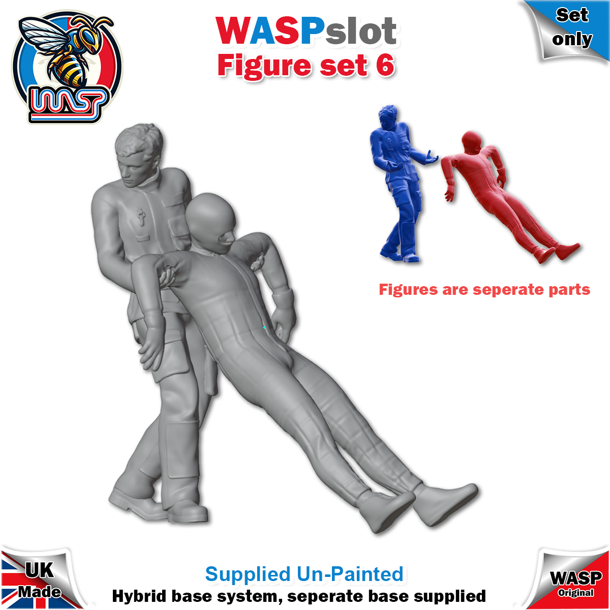 Figure Set 6 -  Medic & Driver