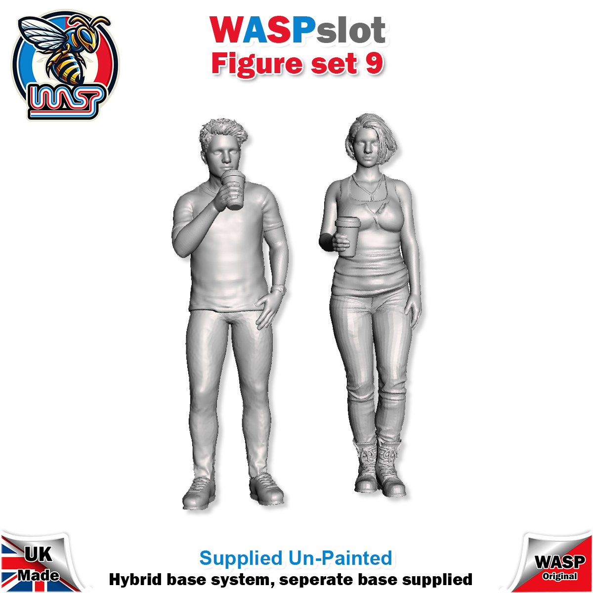 Figure Set 9 -  Couple with coffee