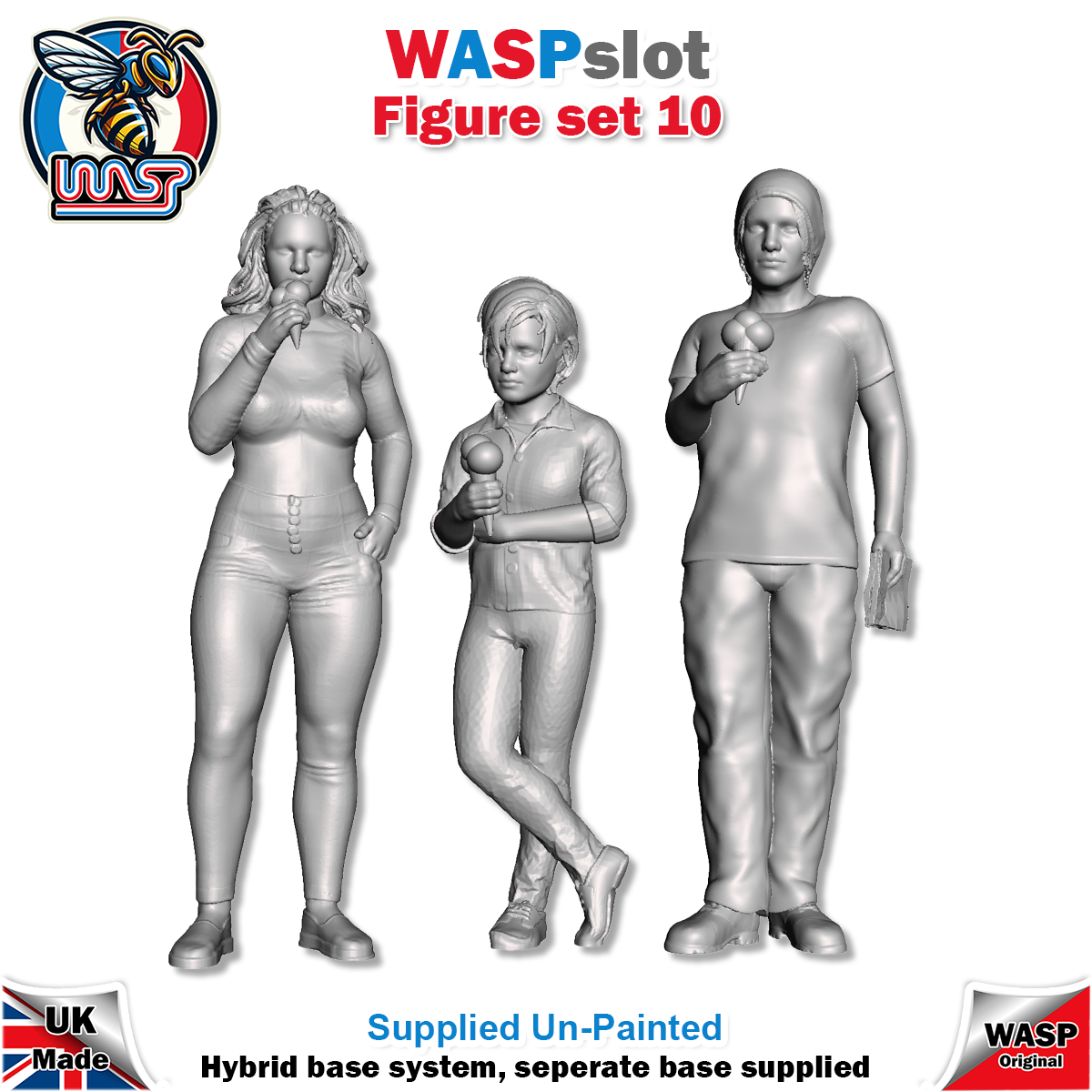 Figure Set 10 -  Family eating ice cream
