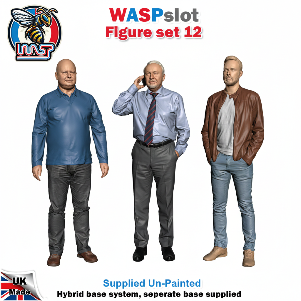 Figure Set 12 -  3 Men standing