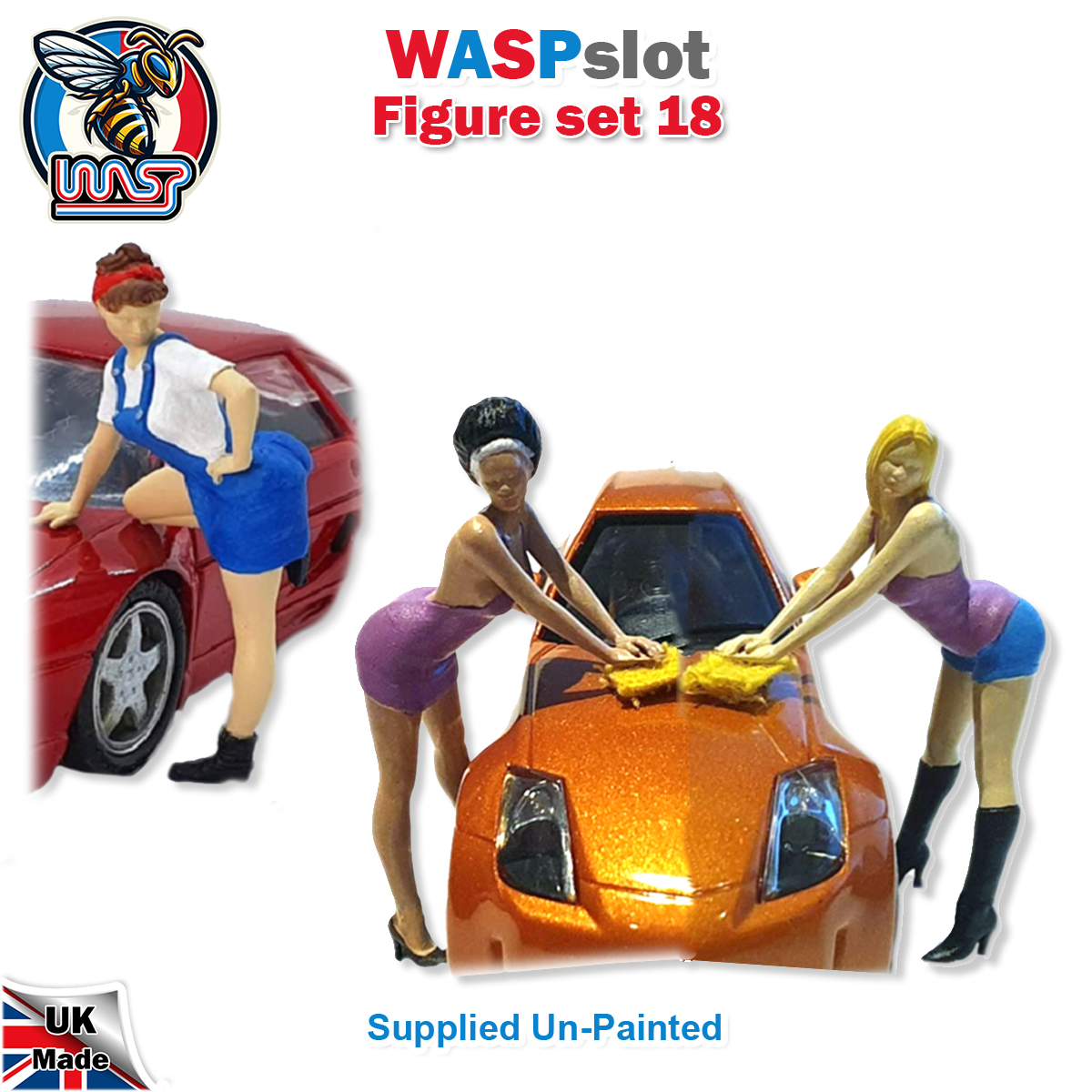 Figure Set 18 -  Ladies on car