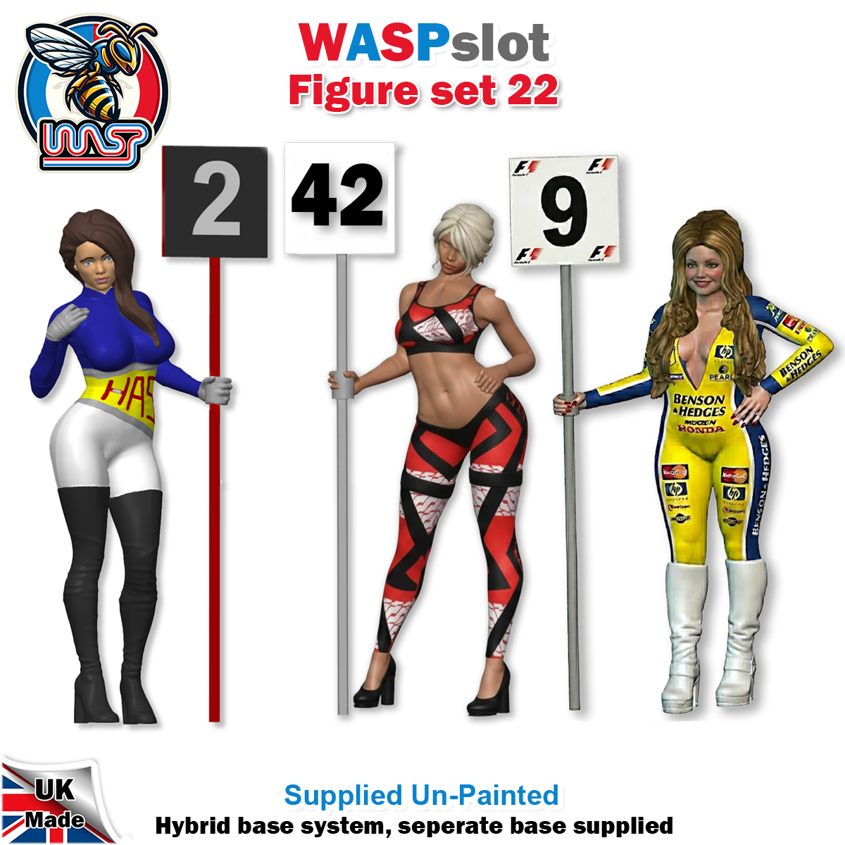 Figure Set 22 -  Grid Girls