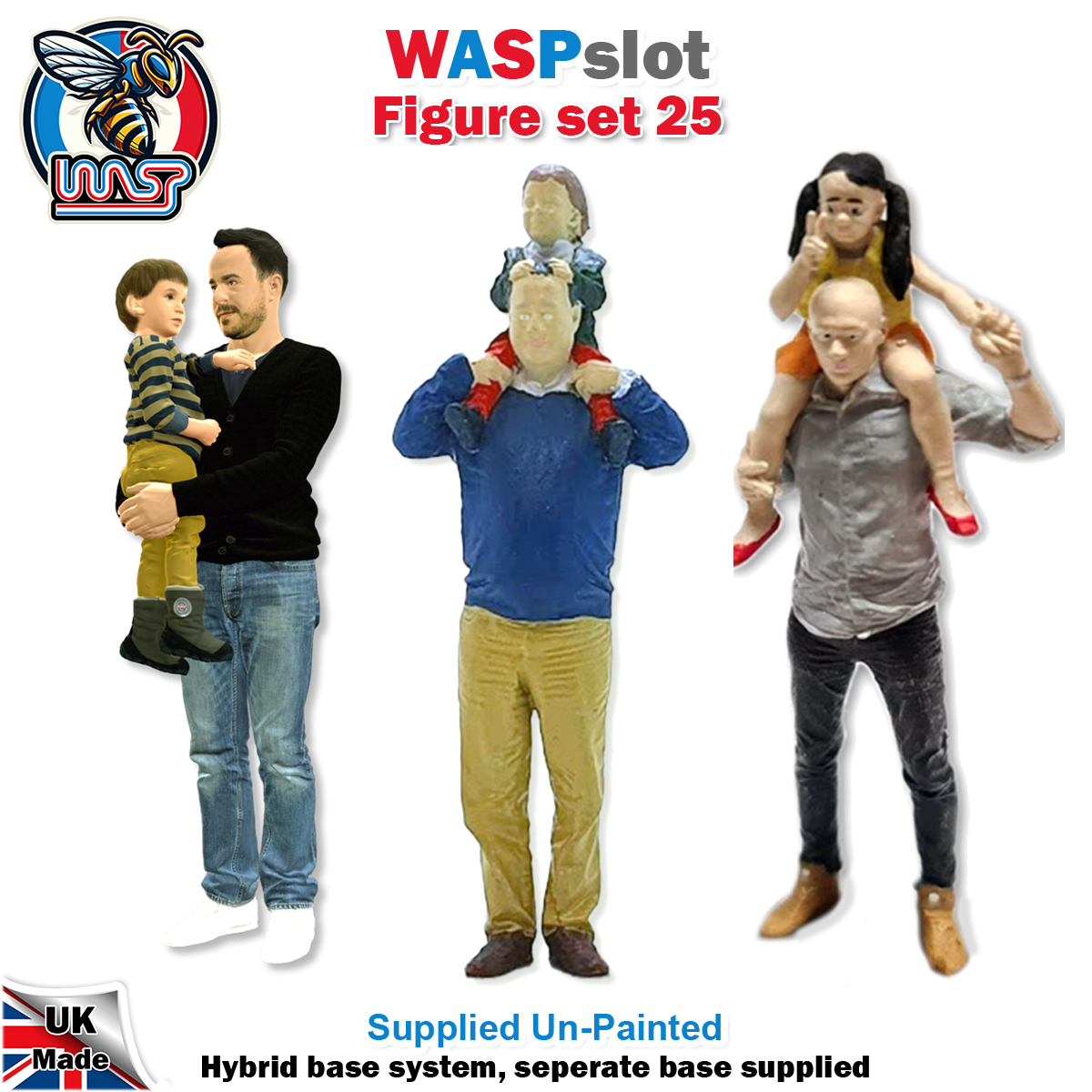 Figure Set 25 -  Men with children