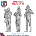 Figure Set 25 -  Men with children