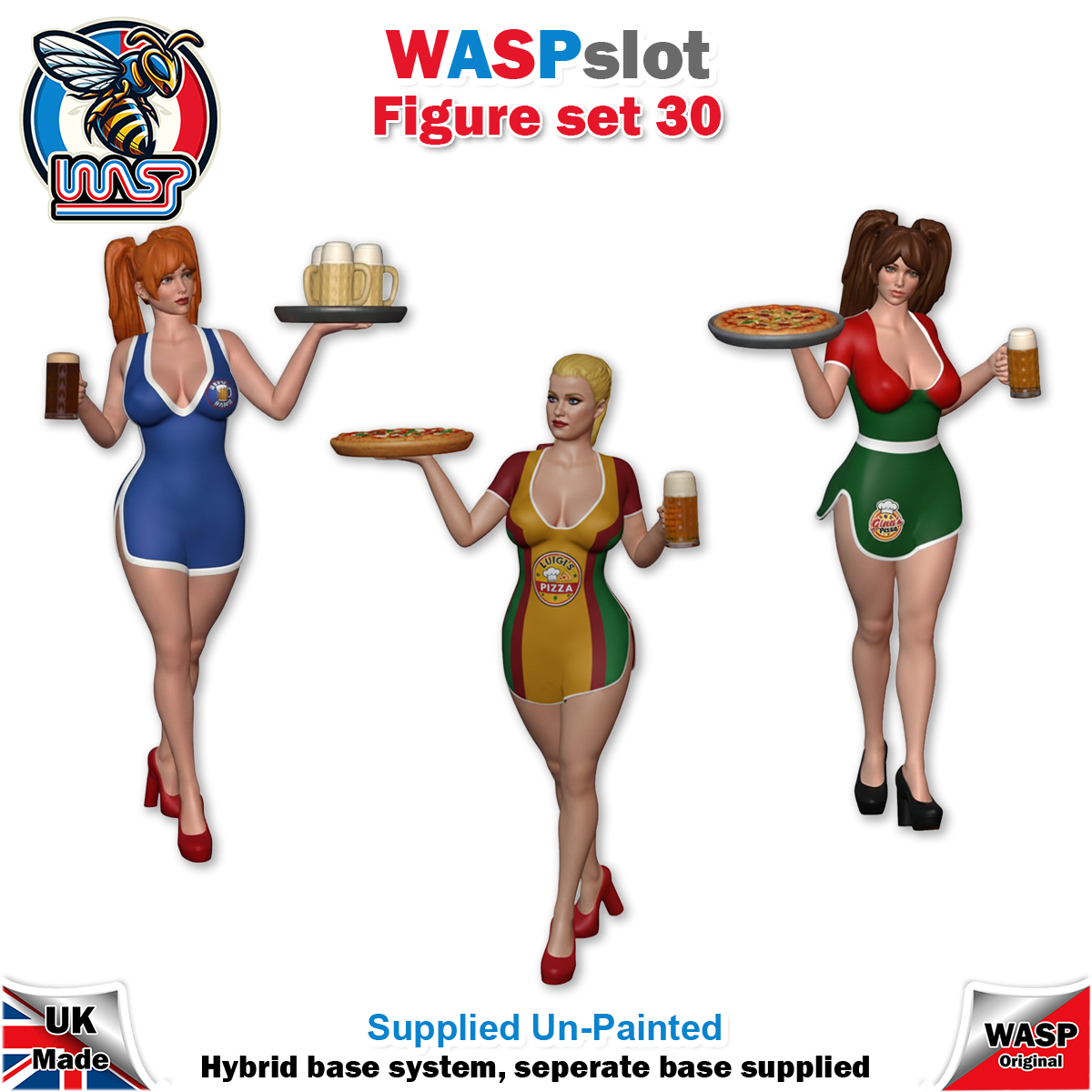 Figure Set 30 -  Ladies Serving
