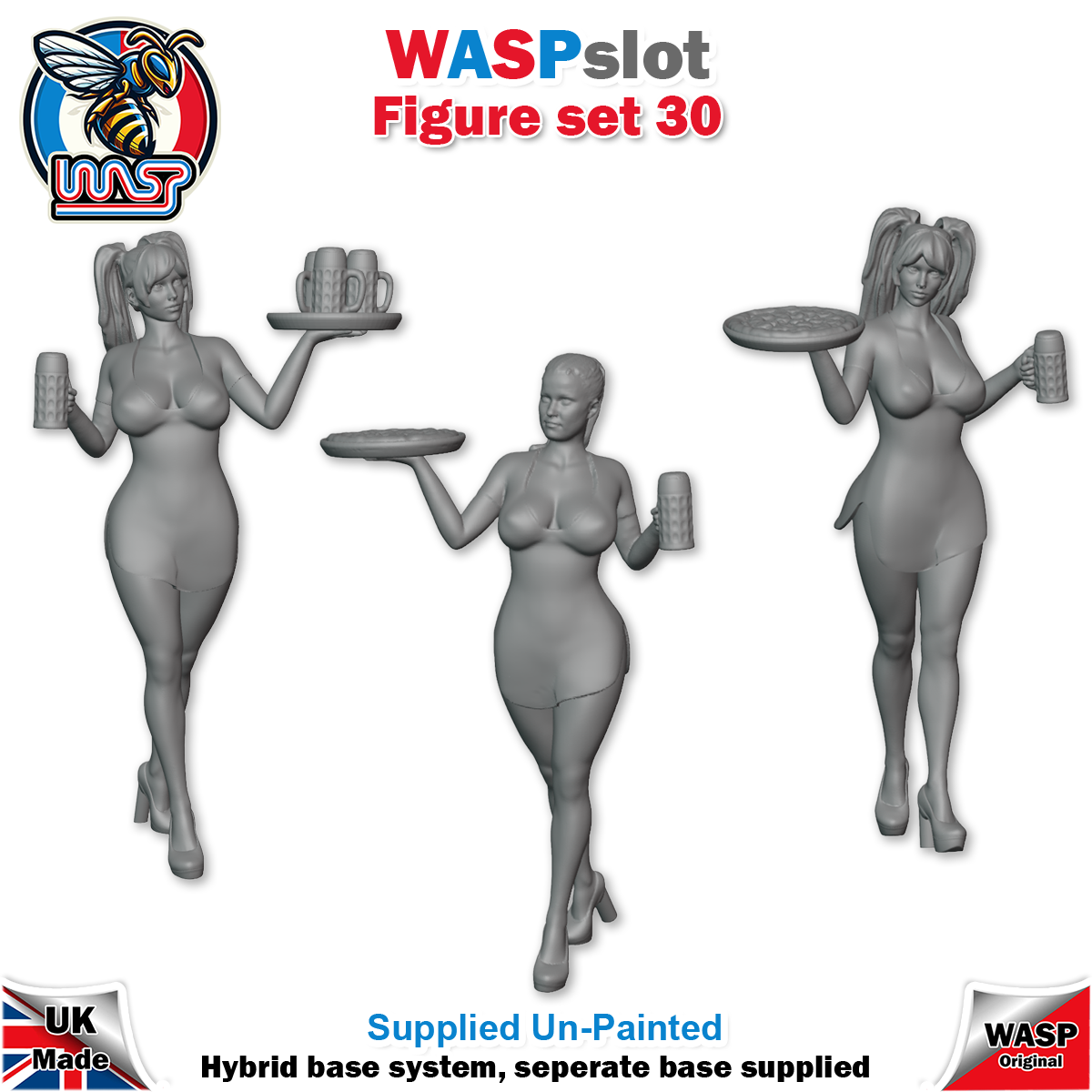 Figure Set 30 -  Ladies Serving