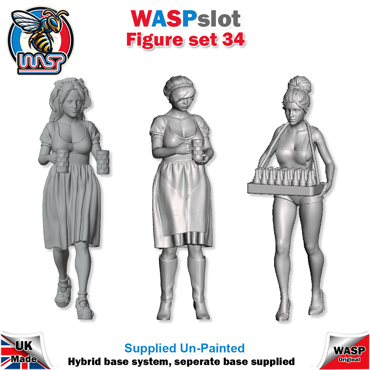 Figure Set 34 -  Ladies Serving