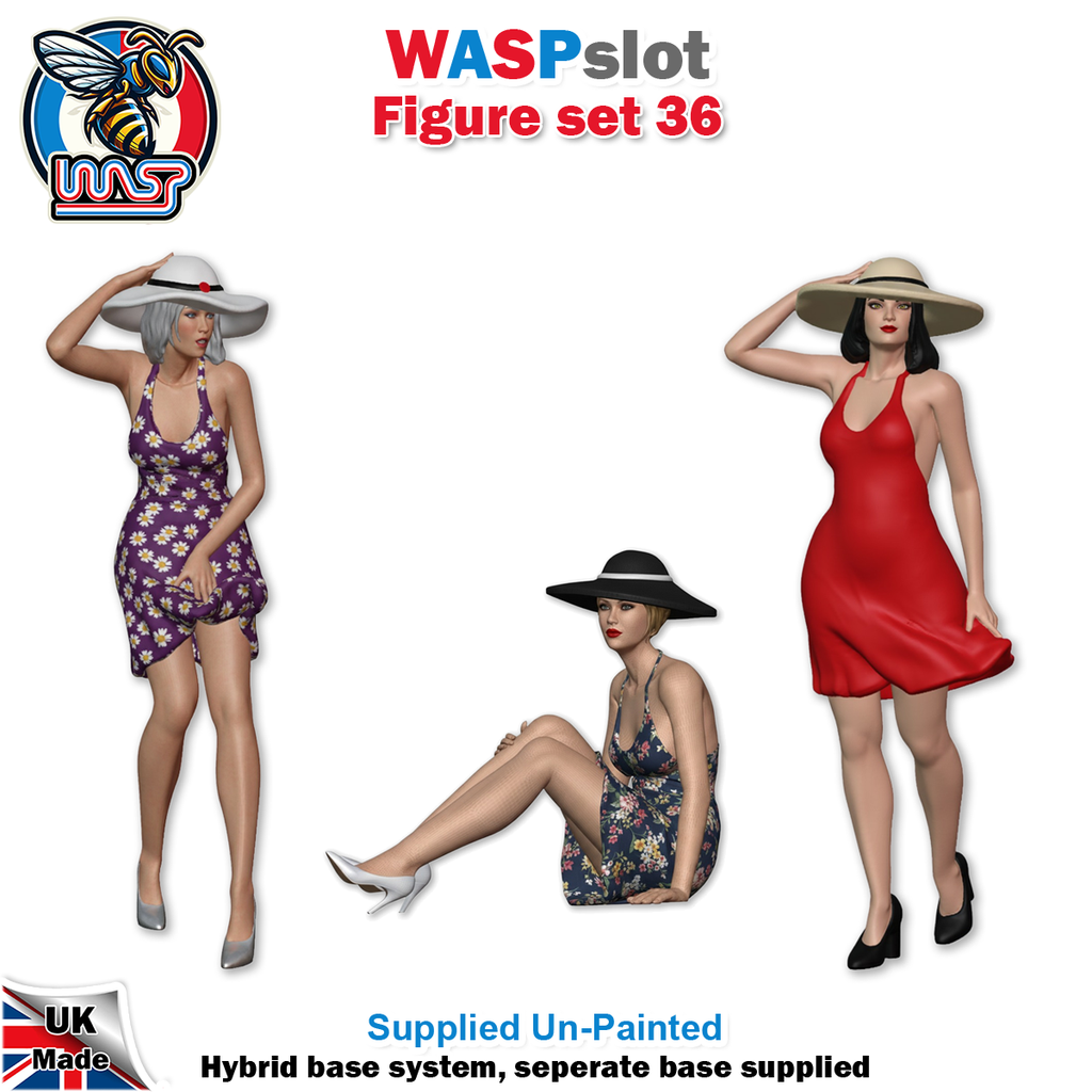 Figure Set 36 -  Ladies in dresses