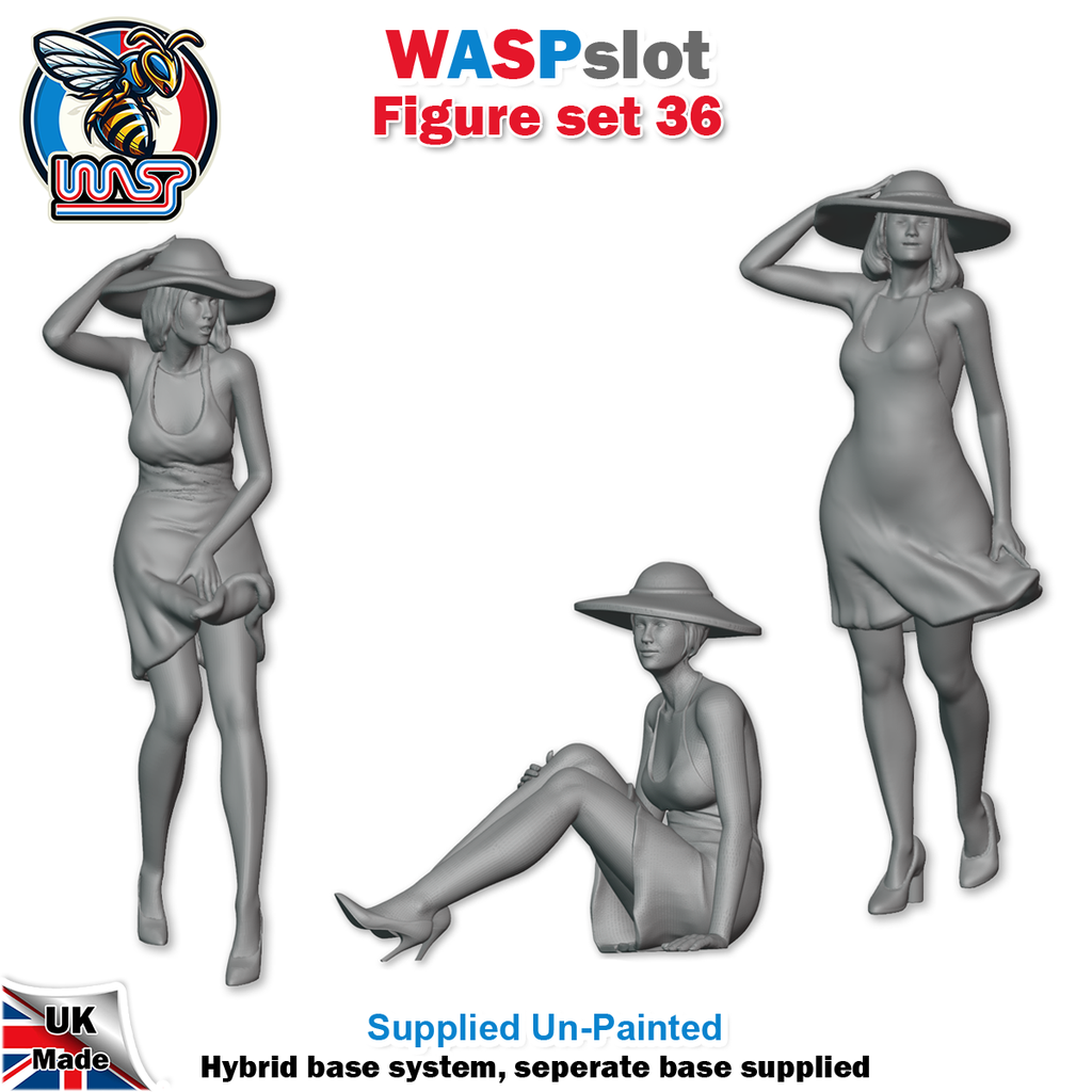 Figure Set 36 -  Ladies in dresses