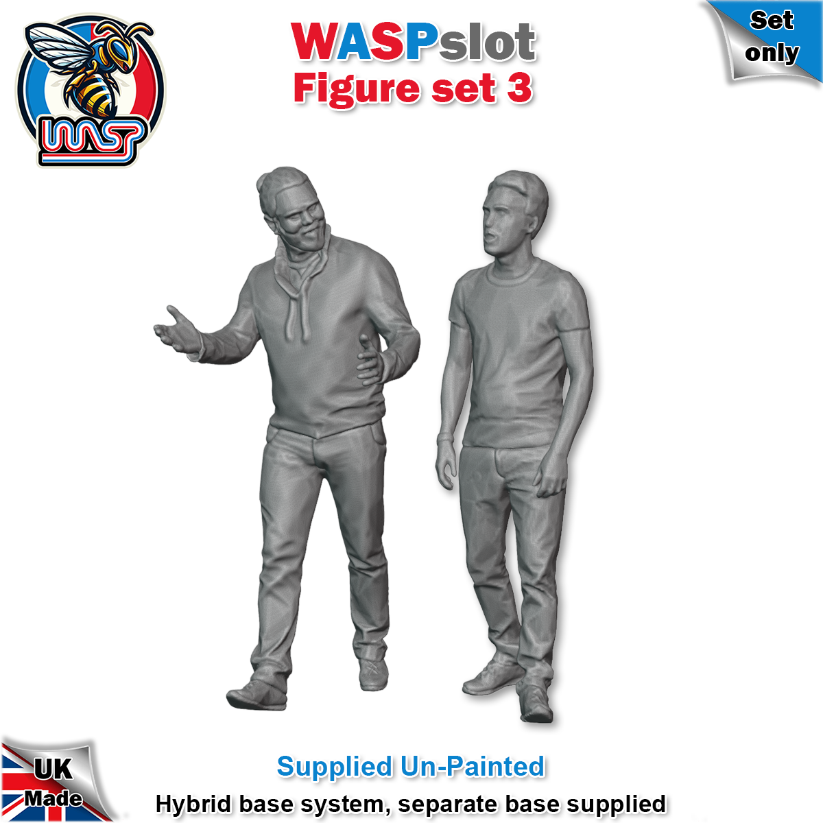Figure Set 3 -  Two men walking