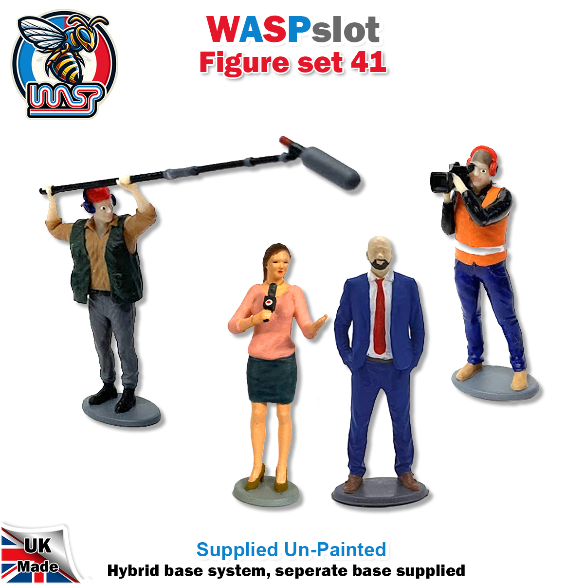 Figure Set 41 -  Media crew