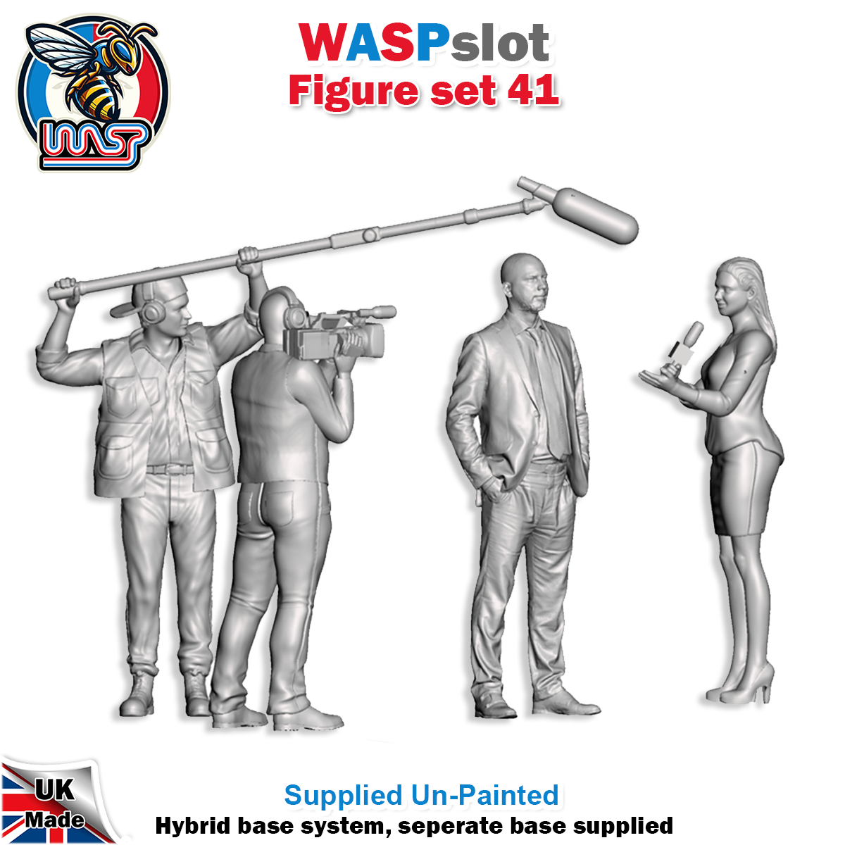 Figure Set 41 -  Media crew