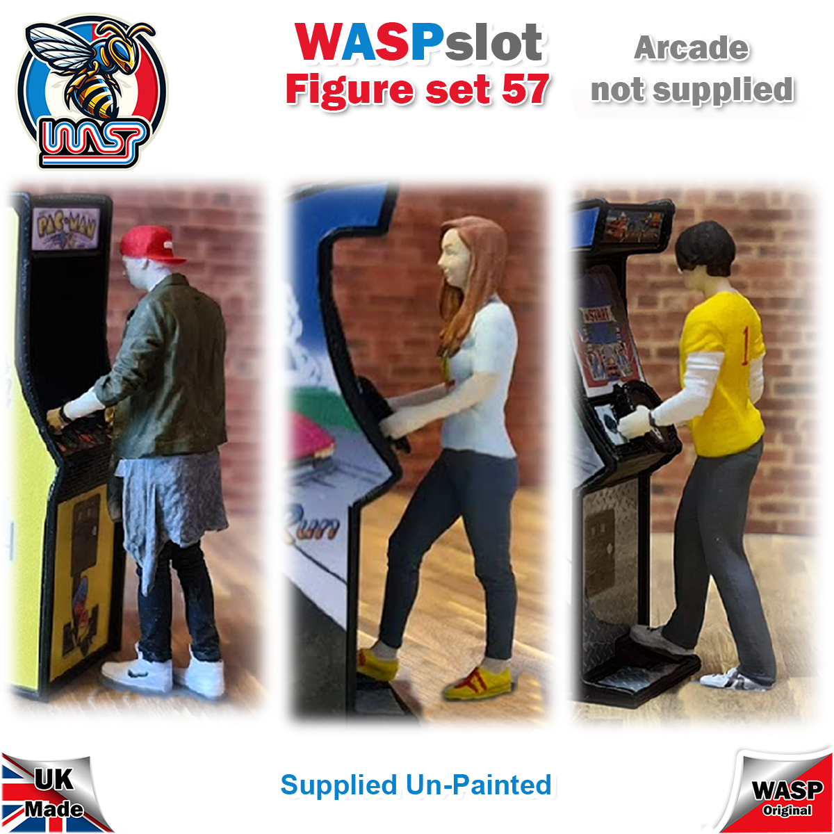 Figure Set 57 -  Arcade players