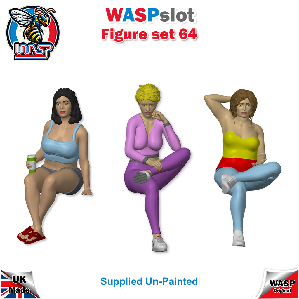 Figure Set 64 -  Ladies sitting